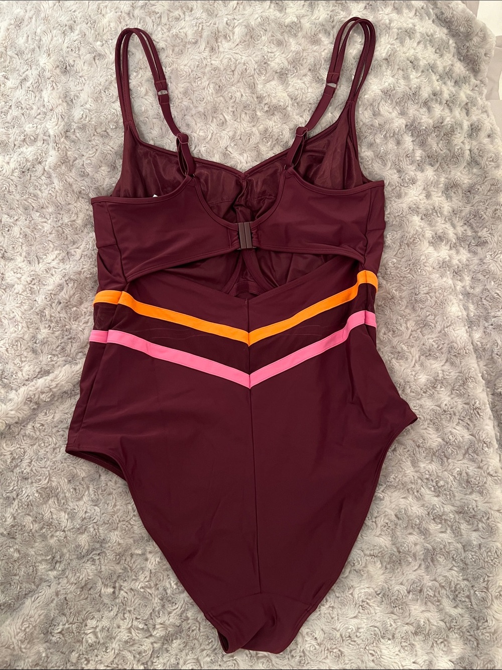 Panache Kira Active Balcony Swimsuit Size 38HH NWT - Picture 5 of 12